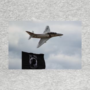 A-4 Skyhawk and POW/MIA Flag T-Shirt